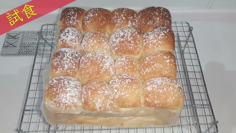 【ホームベーカリーでの生地作り】さつま芋ちぎりパンを作る。