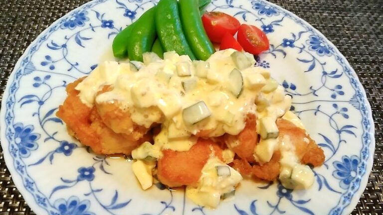 チキン南蛮、タルタルソースの作り方。