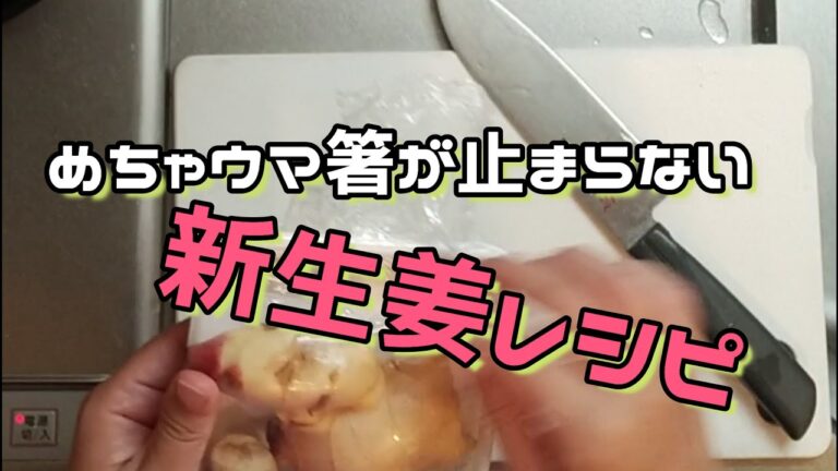 めちゃうま箸が止まらない新生姜レシピでお弁当作り