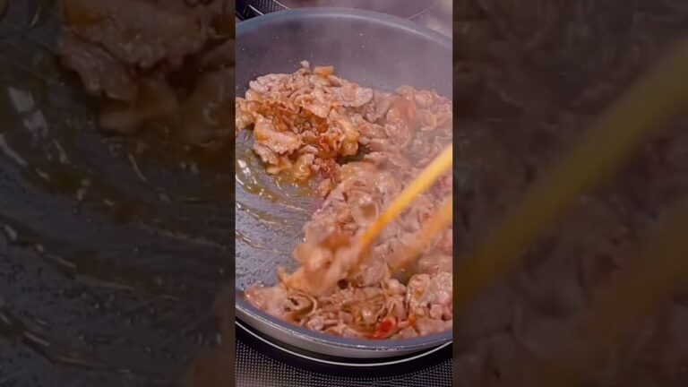 とまらん韓国風肉入り巻き寿司 #簡単レシピ #koreanfood #肉