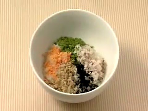 5色ふりかけごはん