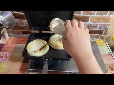 ホットサンドメーカーで玉ねぎの輪切りを焼いたらめちゃくちゃ美味しかった！