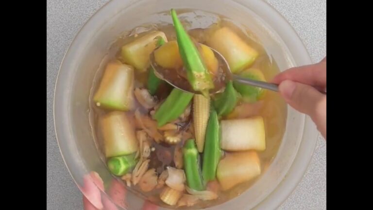 夏野菜とあさりのおひたし あさりのジュレ