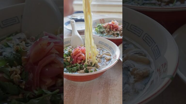 簡単で美味しい鶏ひき肉のアジア風ヌードルの作り方  #レシピ  #recipe  #暮らし  #料理