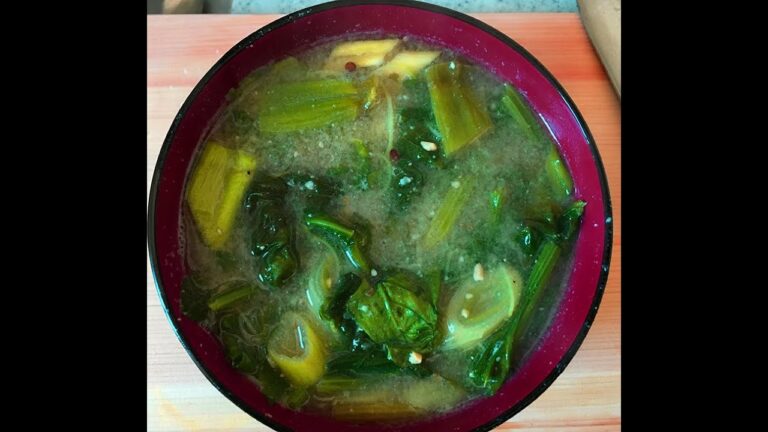 【味噌汁　ほうれんそう】残り物で、早くて！簡単で！食べたくなる料理の作り方【ひよこ通信】