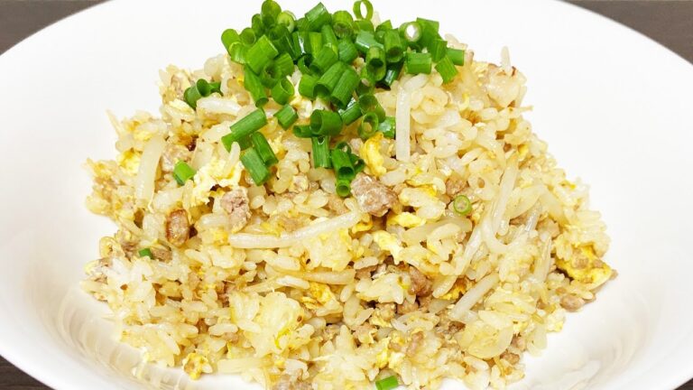 シャキシャキの食感がたまらない【バキバキもやし味噌炒飯】もやしでボリュームアップ！！経済的で栄養満点！悪魔的な旨さ【時短料理研究あいこチャンネル】