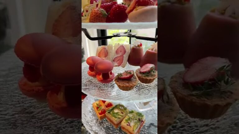 恵比寿グルメ【リゾートホテルのような空間で頂くいちごのアフタヌーンティー】M HOUSE