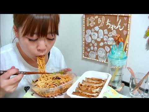【セブン】お肉の旨味！ジューシー焼き餃子&ピリ辛スープの冷やし肉味噌担々麺&チーズカレーバークブリトー【コンビニ飯】