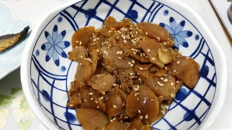 今が 旬！新生姜 の 佃煮