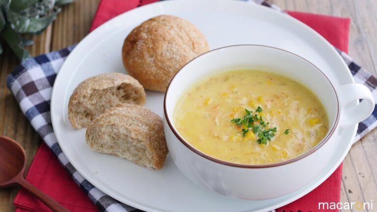 【365日のパンとスープ】コーンミルクスープ