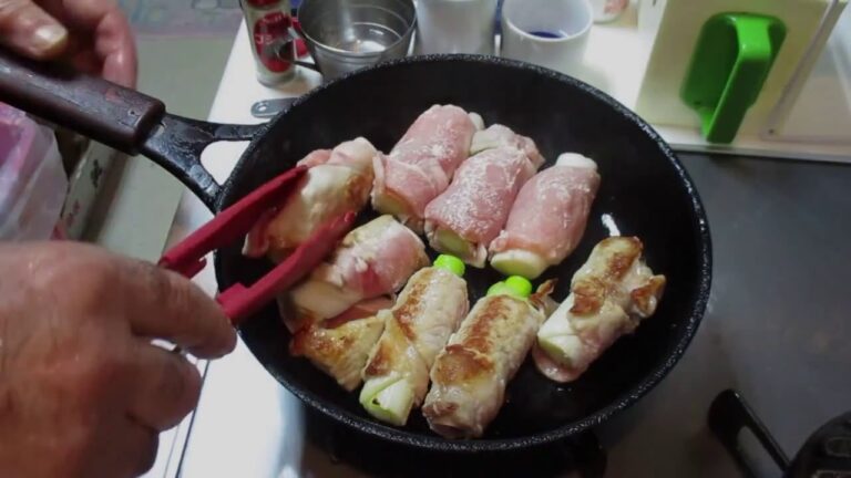 長ねぎの肉巻き照り焼き：全編