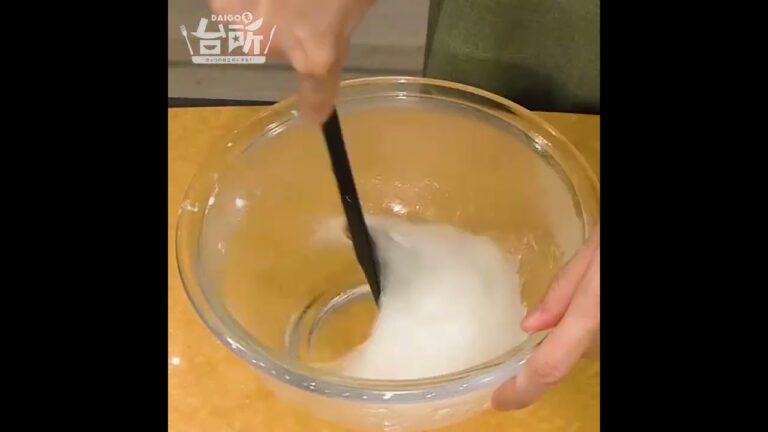 【DAIGOも台所】レンジでわらび餅風｜夏のスイーツに♪
