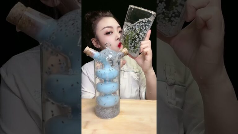 ASMRドリンクカラフルドリンク| サウンドAsmrを飲む