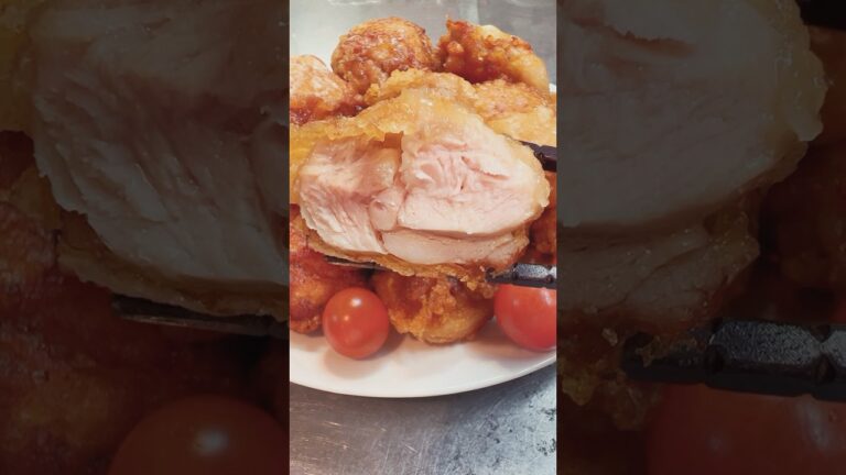 【ごま油唐揚げ】軽やかで香り深いジューシー唐揚げ🍗やばウマア〜❗️