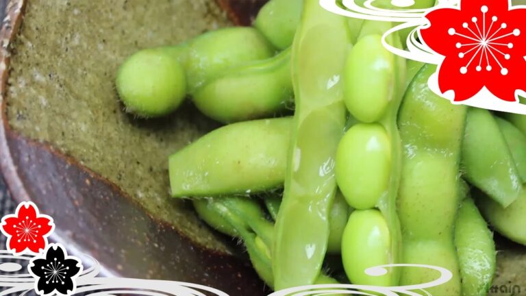 枝豆の茹で方✿日本の家庭料理【日本料理レシピTV】