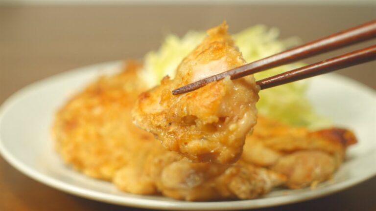簡単！油不要！罪悪感ゼロ！揚げない 鶏もも唐揚げ レシピ