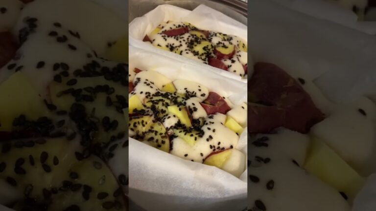 さつまいも蒸しパン🍠