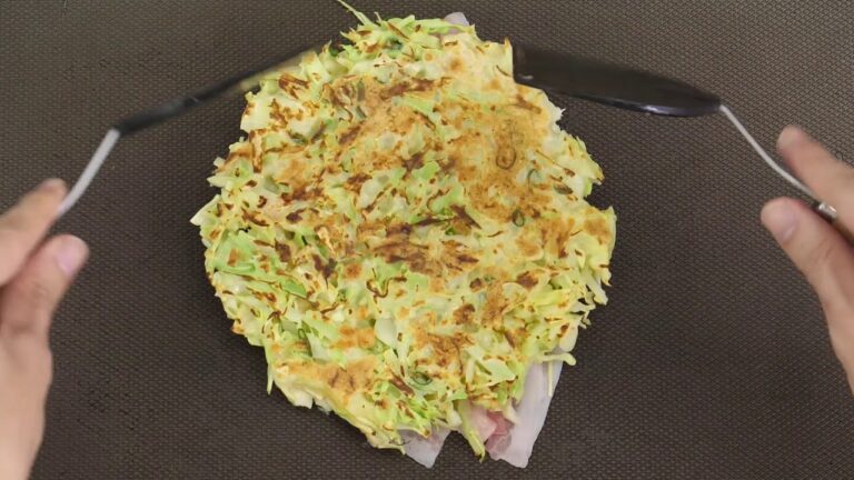 「関西お好み焼き 」作り方1分動画