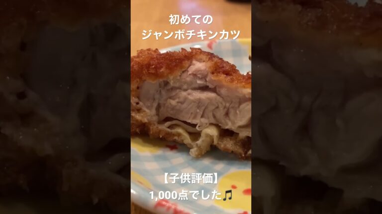 初めてのジャンボチキンカツ作り