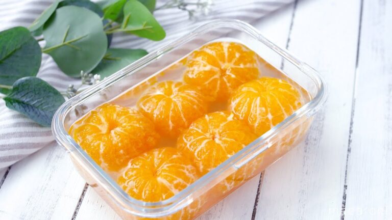 【みかんのコンポート】丸ごとコンポートに！大量消費にもおすすめ♪｜macaroni（マカロニ）