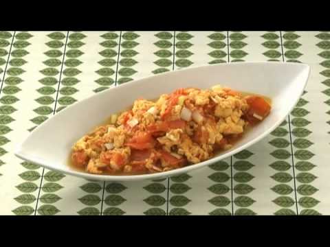 トマトと卵のオイスターソース炒め【野菜のおかず：レシピ大百科】