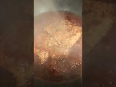 豚ロースの柔らかバルサミコソース