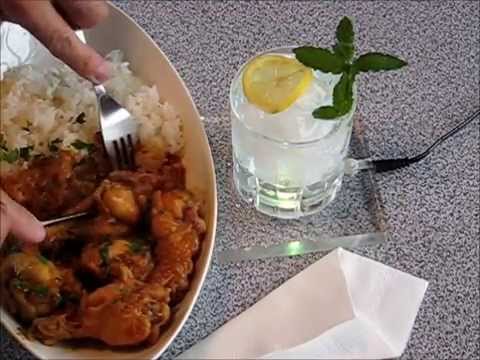 これ、マジうま、キムニーのブラジル料理手羽元のカレー風味煮込み