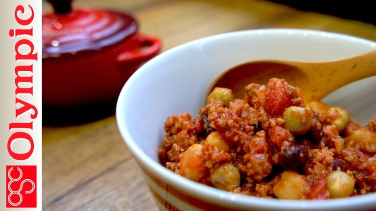 オリンピックの超簡単レシピ　豆缶deチリコンカンの作り方