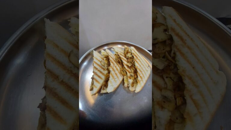 Mushroom Toasties🍄😍                               #mushroom #toast #easy #easyrecipe
