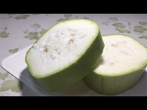 【生の夕顔の冷蔵＆冷凍保存方法】2種類の皮の剥き方とワタの取り方で保存しました。