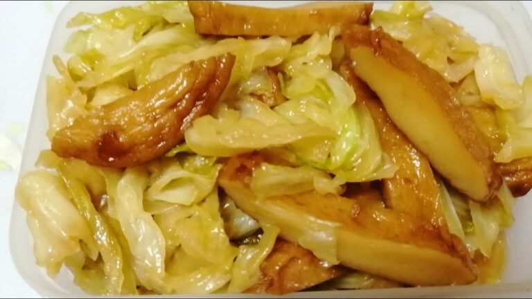 節約料理 作り置き キャベツの甘煮