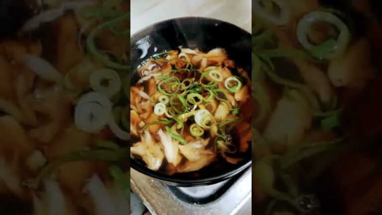 黒舞茸スープ作った！#スープ #舞茸 #料理