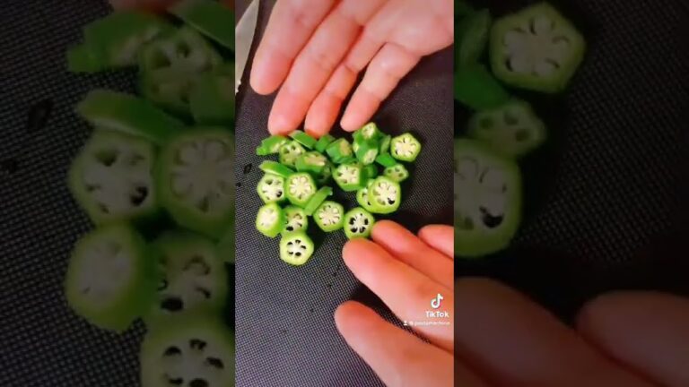 オクラと鰹節とめんつゆのパスタ