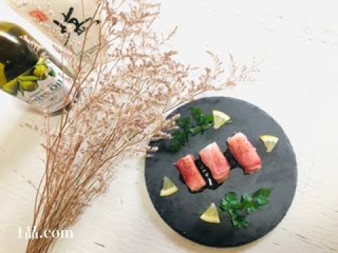 長芋の生ハム巻き♪