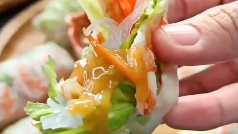 Healthy and Delicious Vietnamese Spring Rolls Recipe