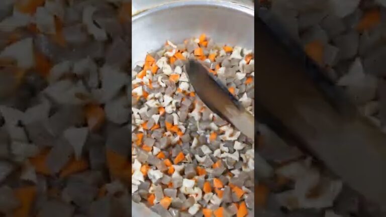 大鍋で作る筑前煮