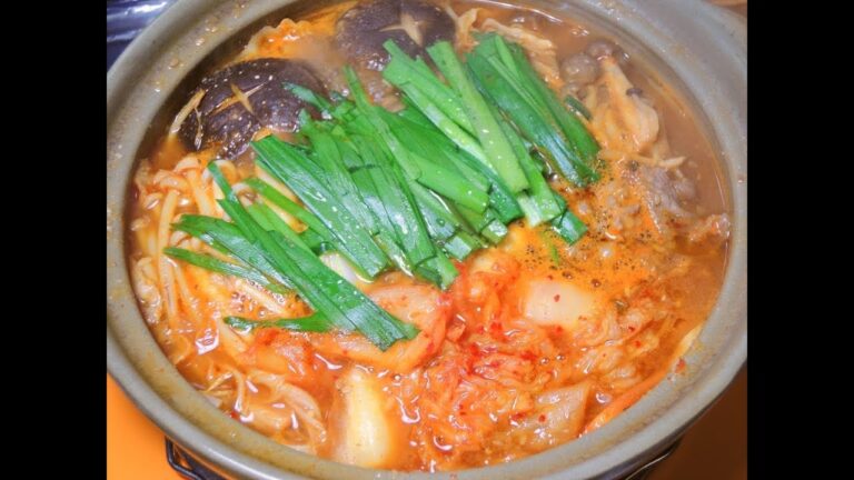 【昨日の】自家製キムチ鍋 カツオのタタキ【晩酌】