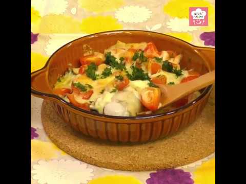 冬の味覚“牡蠣”を使って簡単一品！「牡蠣とトマトのチーズ焼き」