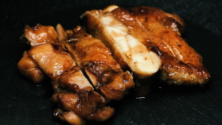 深夜に食べたいガーリック醤油バターチキンの作り方 #shorts