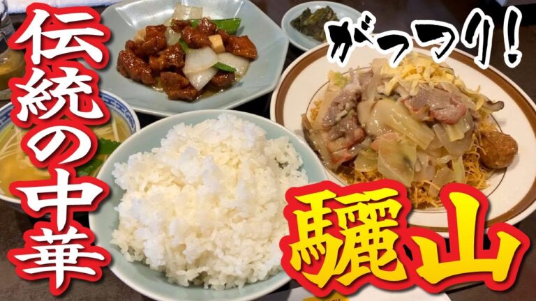 伝統の五目焼きそばに広東式酢豚。中華料理の名店「驪山（れいざん）」