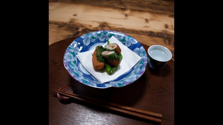 さっぱりさわやか味！梅れんこん大葉揚げ ｜和食のレシピ集