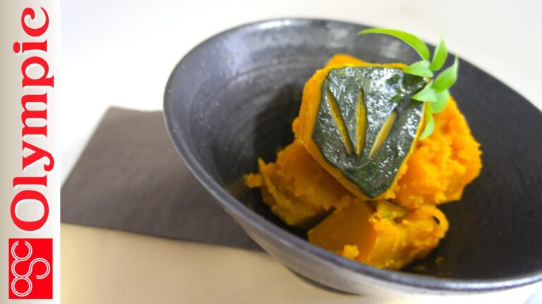 オリンピックの超簡単レシピ　かぼちゃの煮ものの作り方