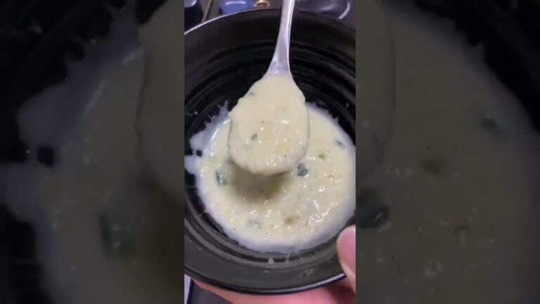 お湯を入れて30秒で作れるカルボナーラリゾットが神すぎた。#shorts