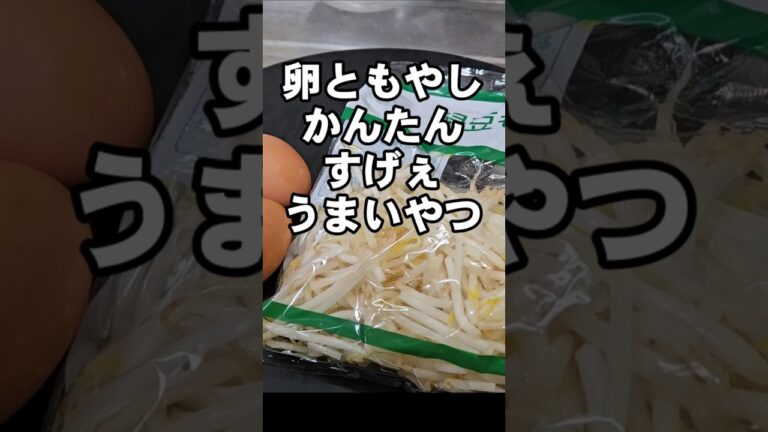 これは絶対外せない！卵ともやしだけすげぇうまい！簡単節約おつまみおかず主菜副菜レシピ