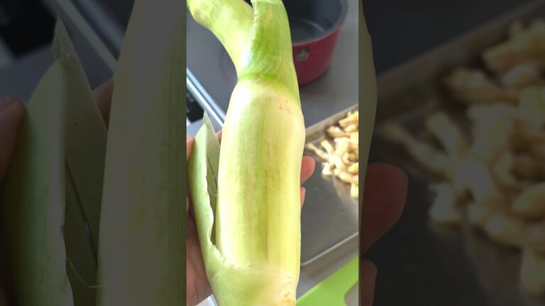 【今日のお味噌汁】マコモダケの味噌汁