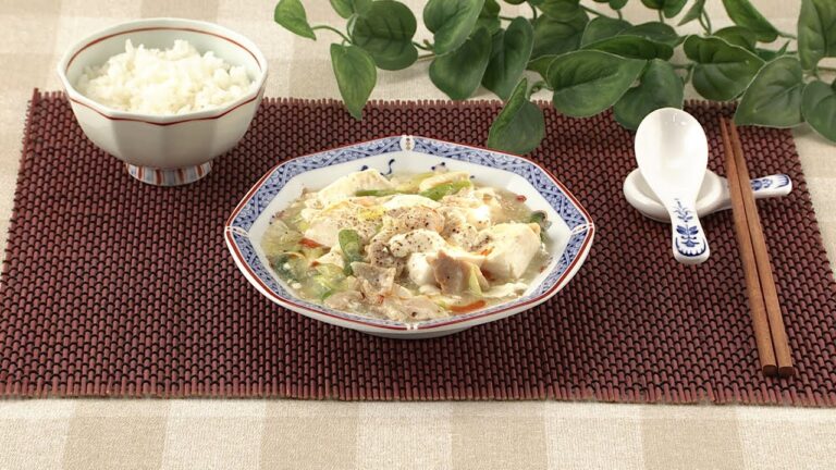 【DAIGOも台所】長ネギと豚バラの塩麻婆豆腐｜辛くない新感覚でお子さんにも◎