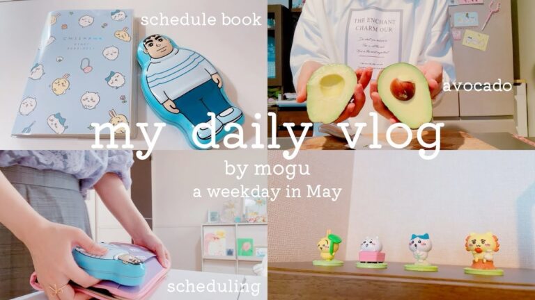 ˗ˏˋ vlog ˎˊ˗フリーランス、主婦のわりと余裕のある平日｜✏️📖｜おでかけ｜野外フェスへの購入品｜お薬の補充💊｜夕食作り🍽　アボカド丼🥑、ささみときゅうりのキムチあえ、和風スープ
