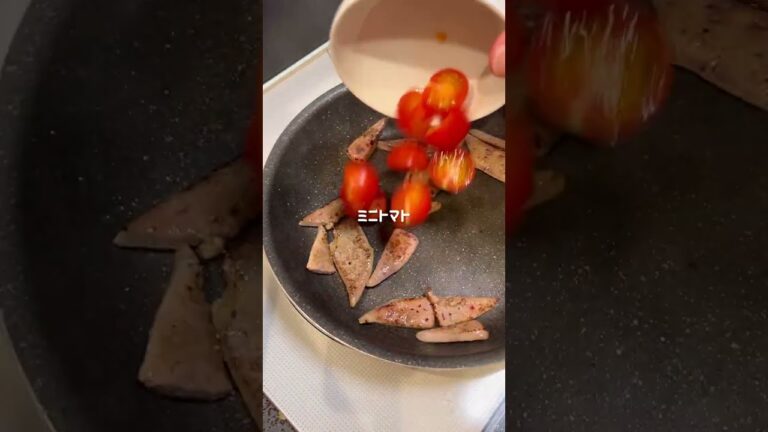 鉄分がダイエットの秘訣！！レバトマ炒め！