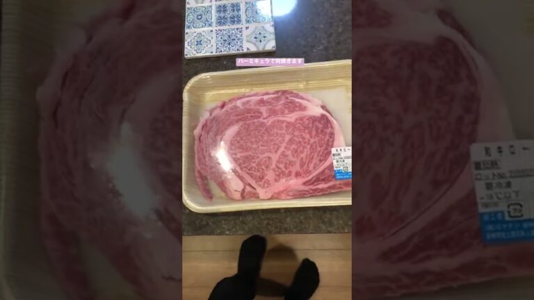 バーミキュラで肉を焼く動画① #焼肉 #ステーキ