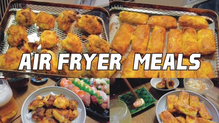 二人暮らし🍳料理vlog│食事記録🍳塩唐揚げ/えび春巻き/セラベイク/エアフライヤー/ノンフライヤー/フードプロセッサー/ボンヌ/献立/Cuisinart/air fryer/what i eat